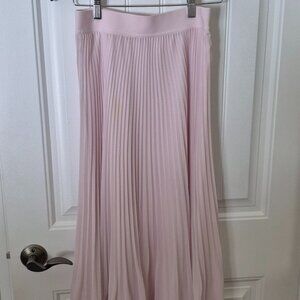 WILFRED Pleated Skirt - Delicate Pink - Size M